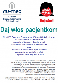 Daj włos pacjentkom 