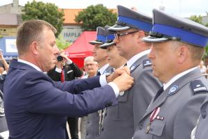 Wojewódzkie obchody Święta Policji w Tomaszowie 