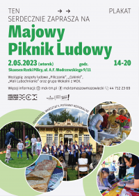 Majowy Piknik Ludowy – zapraszamy do Skansenu