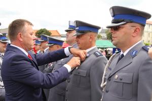 Wojewódzkie obchody Święta Policji w Tomaszowie 